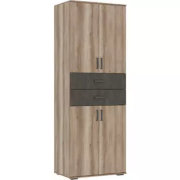 Шкаф Woodville Паркинс ШК 05 железный камень / дуб каньон (546172)