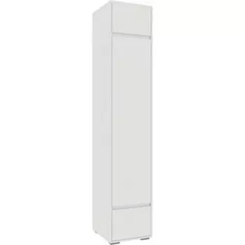 Шкаф Woodville Роут белый (593720)