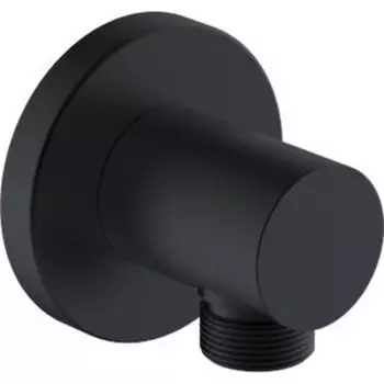 Шланговое подсоединение Aquanet Static черный (261830)