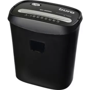 Шредер Buro Home BU-S050C (секр. P-3) фрагменты 5 лист. 13 лтр. пл.карты