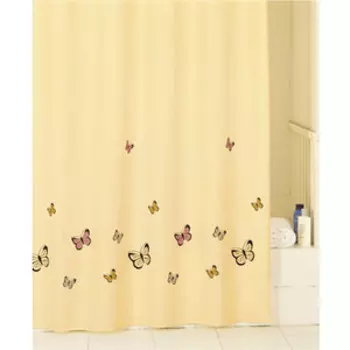 Штора для ванной IDDIS Yellow Butterfly 200x200 см (SCID033P)