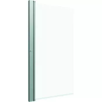 Шторка для ванной Triton Соло Квад 75х140 прозрачная, хром (Щ0000046335)