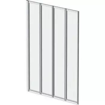 Шторка для ванны Am.Pm Like 100х140 прозрачная, хром (W80BS-100-140CT)