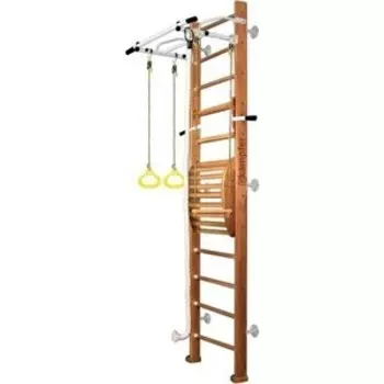 Шведская стенка Kampfer Helena Maxi Wall №2 Ореховый Стандарт белый турник