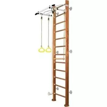 Шведская стенка Kampfer Helena Wall №2 Ореховый Стандарт белый турник