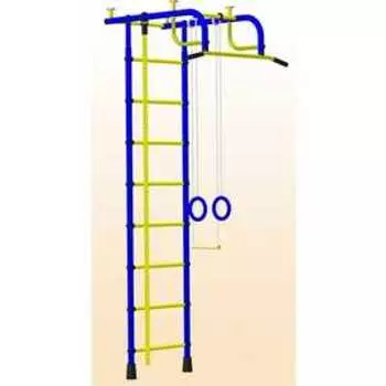 Шведская стенка Пионер 1 сине/жёлтый