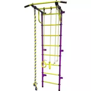 Шведская стенка Пионер С2Р пурпурно/жёлтый