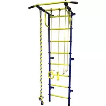 Шведская стенка Пионер С2Р сине/жёлтый