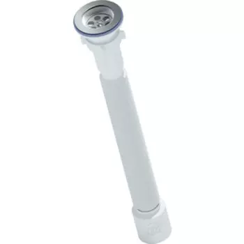 Сифон для кухонной мойки АНИ пласт с решеткой D70, гофрированный D50 (G115)