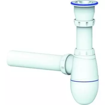 Сифон для кухонной мойки Unicorn D40 прямой, с выпуском 1 1/2 (B210 Unicorn)