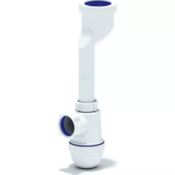 Сифон для писсуара АНИ пласт D40/50, без отвода, выход D40 (U0100)