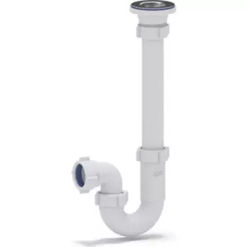 Сифон для раковины АНИ пласт 1 1/4х32 прямоточный (DB1000)