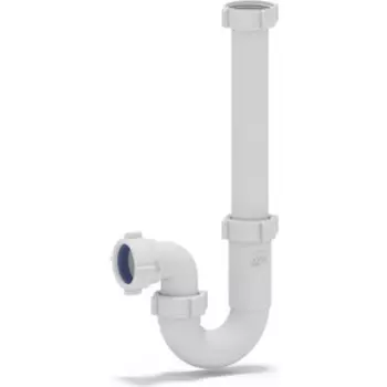 Сифон для раковины АНИ пласт 1 1/4х32 прямоточный без выпуска (DB1020)