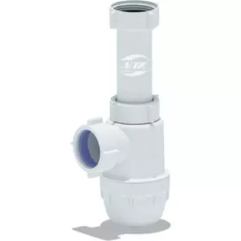 Сифон для раковины АНИ пласт Юнг 1 1/4х32 без выпуска (BM1020)