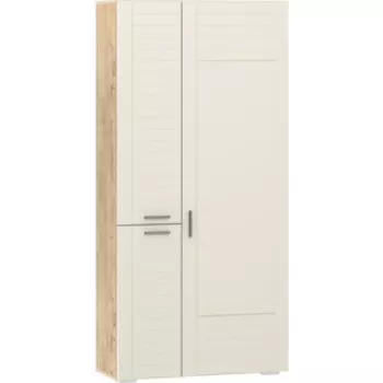 Сильва Шкаф для одежды НМ 013.36 Livorno софт панакота (ПВХ) дуб бунратти