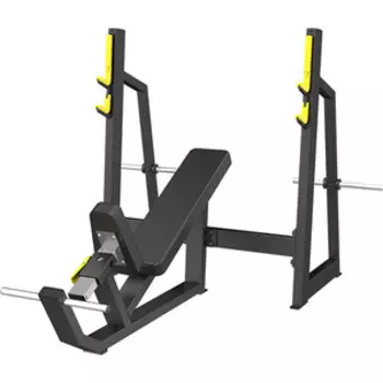 Скамья для жима SVENSSON INDUSTRIAL E3042 Matte Black с положительным наклоном