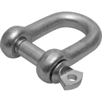 Скоба такелажная Зубр тип прямой оцинкованная 6мм ТФ5 50шт (4-304515-06)