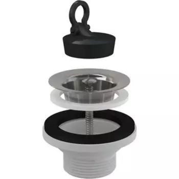 Слив для раковины AlcaPlast с нержавеющей решеткой D62 (A31)