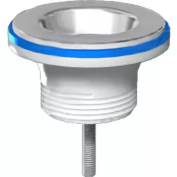 Слив для раковины АНИ пласт с нержавеющей решеткой D64 (M200)