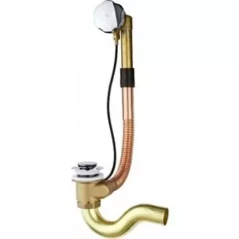 Слив-перелив для ванны Timo полуавтомат, хром (8003)