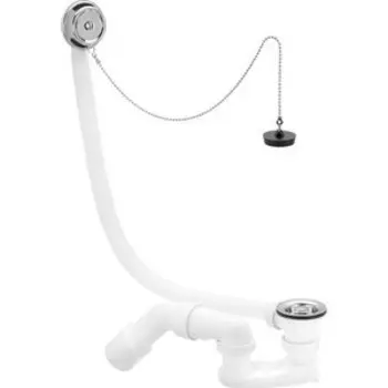 Слив-перелив для ванны Viega 6387.35 хром (311537)