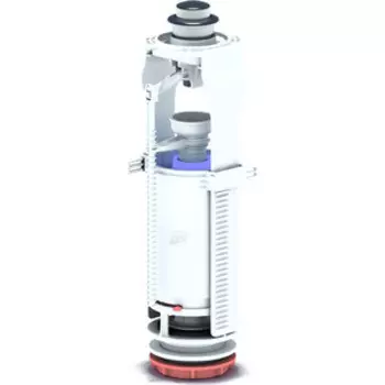 Сливной механизм АНИ пласт кнопка хром (WC7010C)