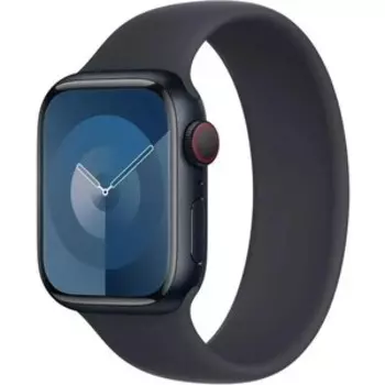Смарт-часы Apple Watch Series 9 A2978 41мм OLED корп.темная ночь Solo Loop рем.темная ночь разм.брасл.:7 (MR9L3LL/A/MT9T3AM/A)