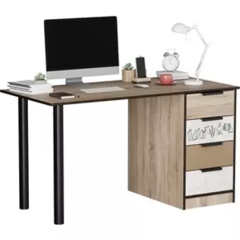 Стол письменный Смарт Маша и Медведь Loft с двумя опорами (А0031524951)