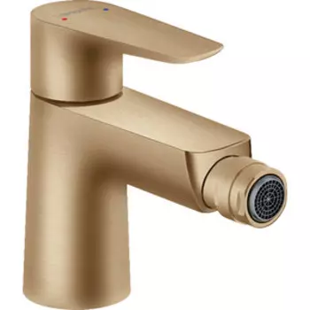 Смеситель для биде Hansgrohe Talis E с донным клапаном, бронза (71720140)