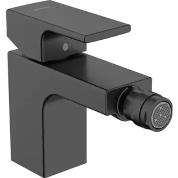 Смеситель для биде Hansgrohe Vernis Shape с донным клапаном Push-Open, черный матовый (71211670)