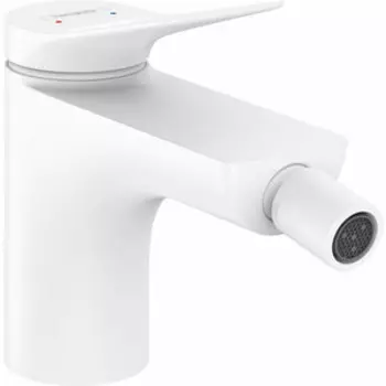 Смеситель для биде Hansgrohe Vivenis с донным клапаном, белый матовый (75200700)