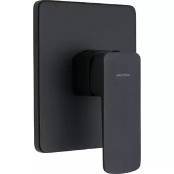 Смеситель для душа Allen Brau Infinity X1 с механизмом, черный матовый (5.21015-31)