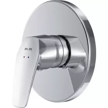 Смеситель для душа Am.Pm Gem встраиваемый, с механизмом F100100, хром (F9075000, F100100)
