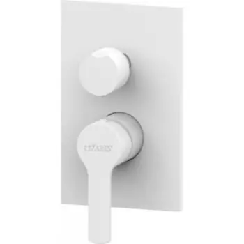 Смеситель для душа Cezares Ovest белый (OVEST-DEV3-BIO)