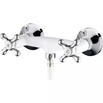 Смеситель для душа Cezares Retro белый матовый (RETRO-C-D-BLC)