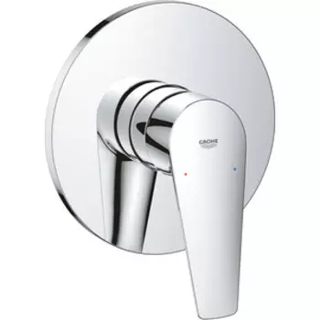 Смеситель для душа Grohe BauEdge встраиваемый, для механизма 35600, хром StarLight (24161001)