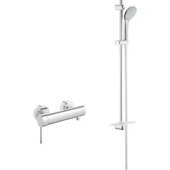Смеситель для душа Grohe Essence+ с душевым гарнитуром, хром (33636001, 27267001)