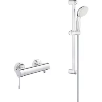 Смеситель для душа Grohe Essence+ с душевым гарнитуром, хром (33636001, 27853001)