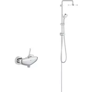 Смеситель для душа Grohe Eurodisc Joy с душевым гарнитуром, хром (23430000, 27394002)