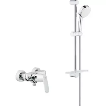 Смеситель для душа Grohe Eurosmart Cosmopolitan с душевым гарнитуром, хром (32837000, 26083002)