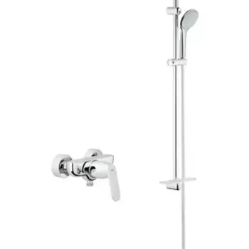 Смеситель для душа Grohe Eurosmart Cosmopolitan с душевым гарнитуром, хром (32837000, 27267001)