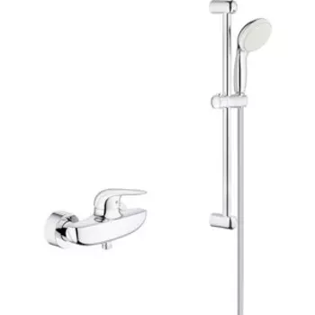 Смеситель для душа Grohe Eurostyle New с душевым гарнитуром, хром (23722003, 27853001)