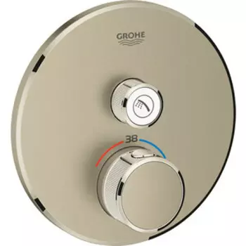 Смеситель для душа Grohe SmartControl встраиваемый, для механизма 35600, никель (29118EN0)