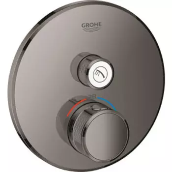Смеситель для душа Grohe SmartControl встраиваемый, для механизма 35600, темный графит (29118A00)