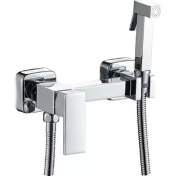 Смеситель для душа Haiba с гигиенической лейкой, хром (HB5513)