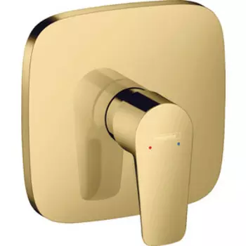 Смеситель для душа Hansgrohe Talis E для механизма 01800180, полированное золото (71765990)