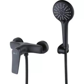 Смеситель для душа Lemark Bronx черный (LM3703BL)