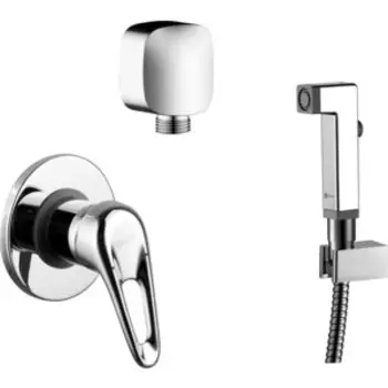 Смеситель для душа Lemark Luna с гигиеническим набором (LM4123C, LM8085C, LM8091C)
