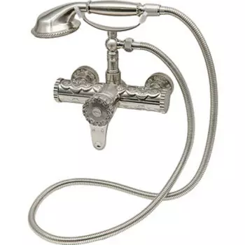 Смеситель для душа Milacio Villena серебро, с душем (MC.302.SL)