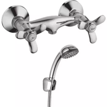 Смеситель для душа Rossinka Silvermix с душем, хром (Q02-41)